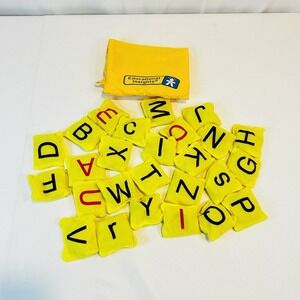 Educational Insights Alphabet Bean Bags Set with Bag Printed Complete